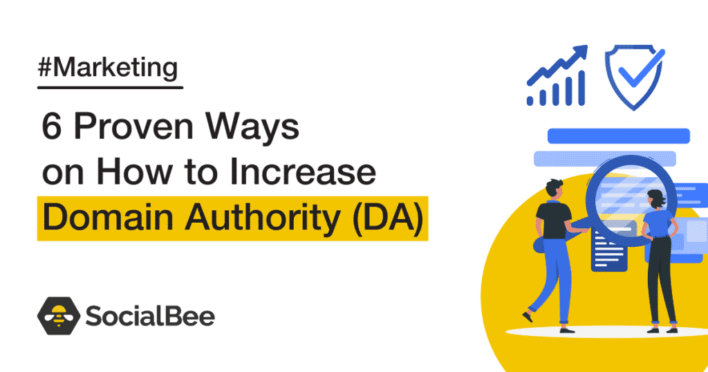 increase domain authority (DA)
