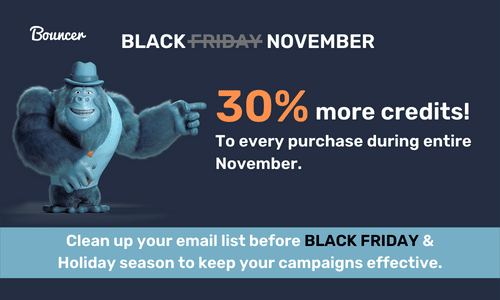 Bouncer Black Friday Deal