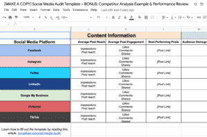 [Free Template] Run A Social Media Audit In Only 20 Minutes - SocialBee