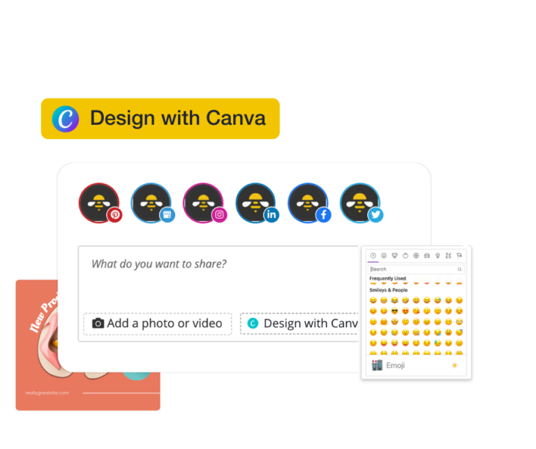 Design with Canva in SocialBee