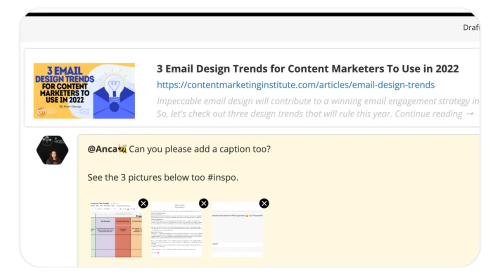 SocialBee internal notes