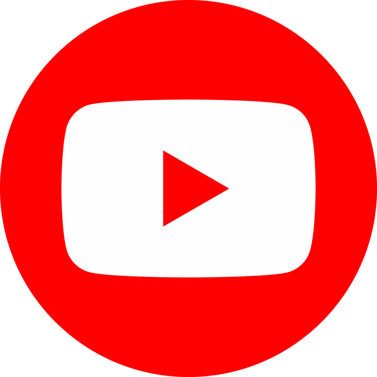 YouTube round logo