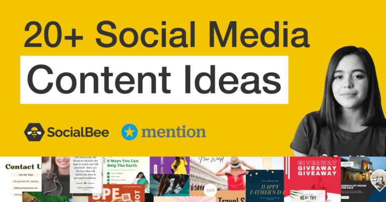 20+ social media content ideas (with examples)