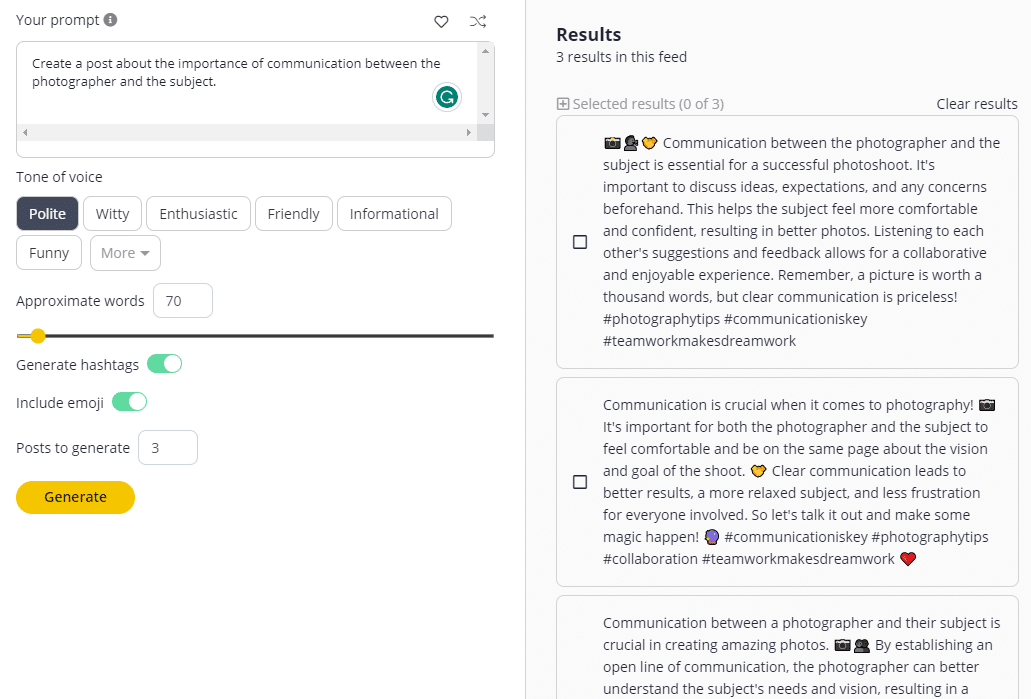 1000+ AI & ChatGPT Prompts for Social Media Post Generation - SocialBee