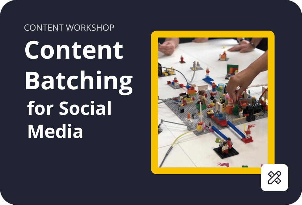 Content workshop for social media