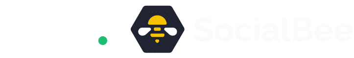 Fiverr and SocialBee logos