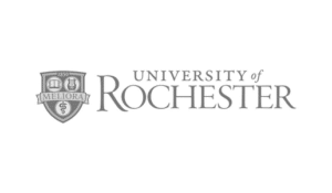 University of Rochester logo gray