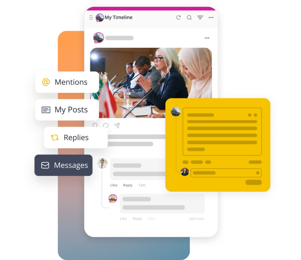 SocialBee for government social media scheduling and engagement
