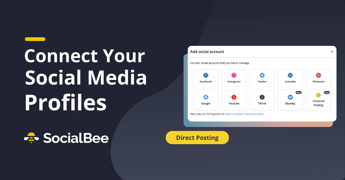 Connect Your Social Media Profiles