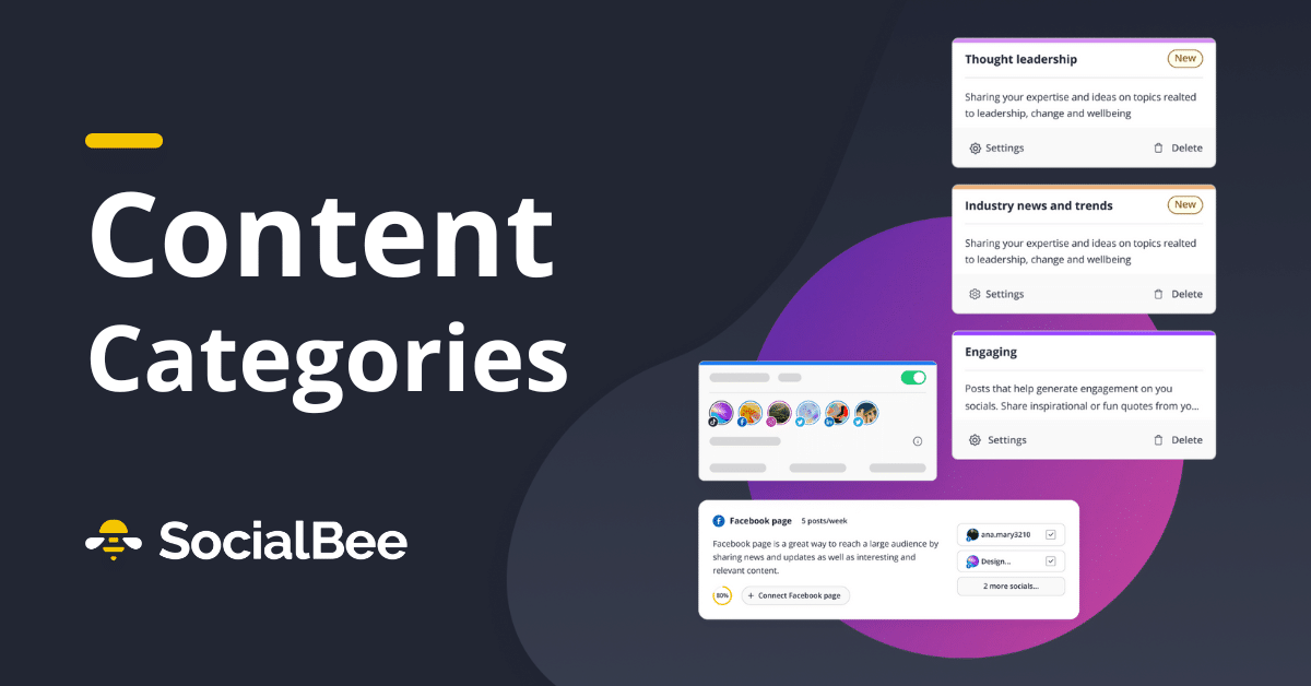 SocialBee's Content Categories