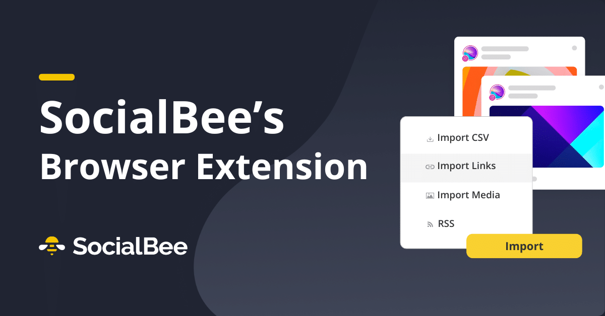 Use SocialBee's Browser Extension