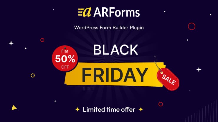 ARForms Black Friday deal 2024