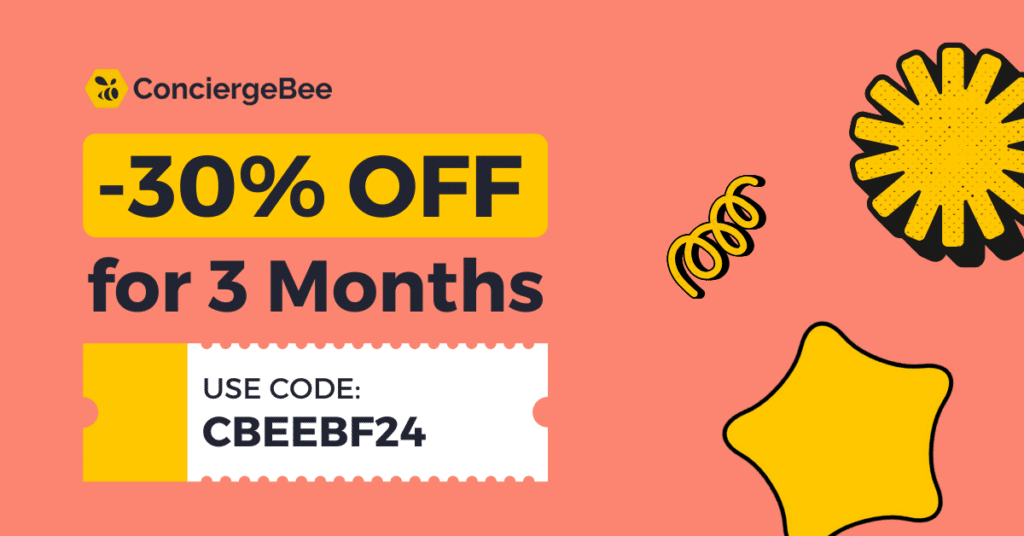 ConciergeBee black friday deal 2024