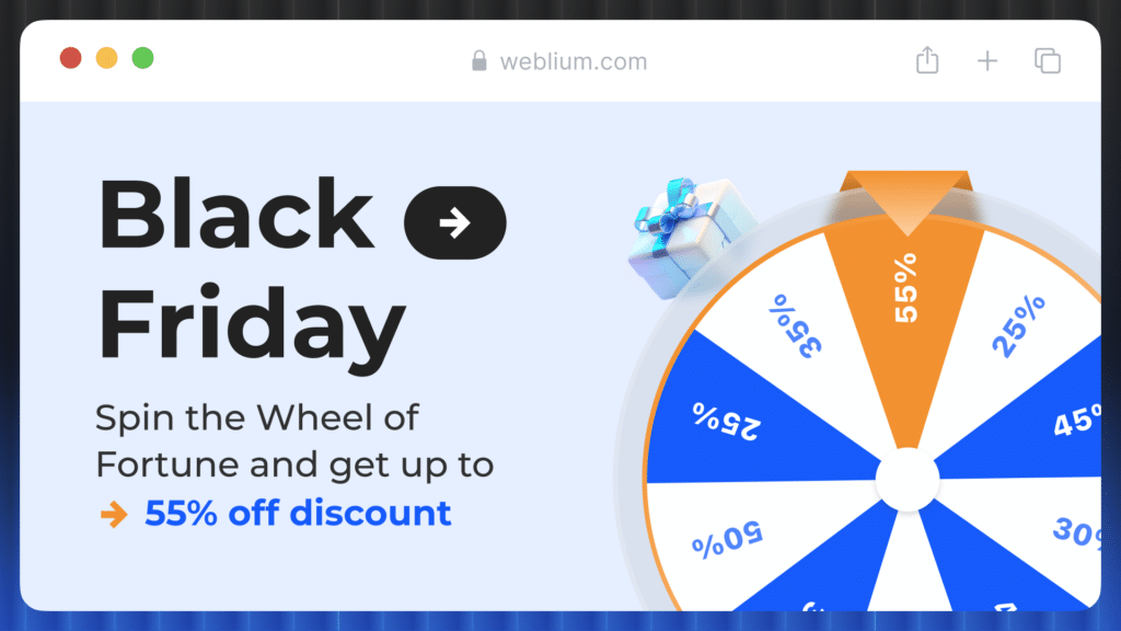 Weblium black friday deal 2024