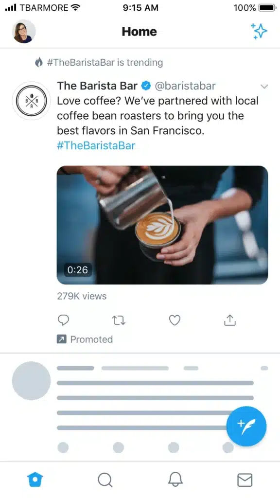 timeline takeover ads