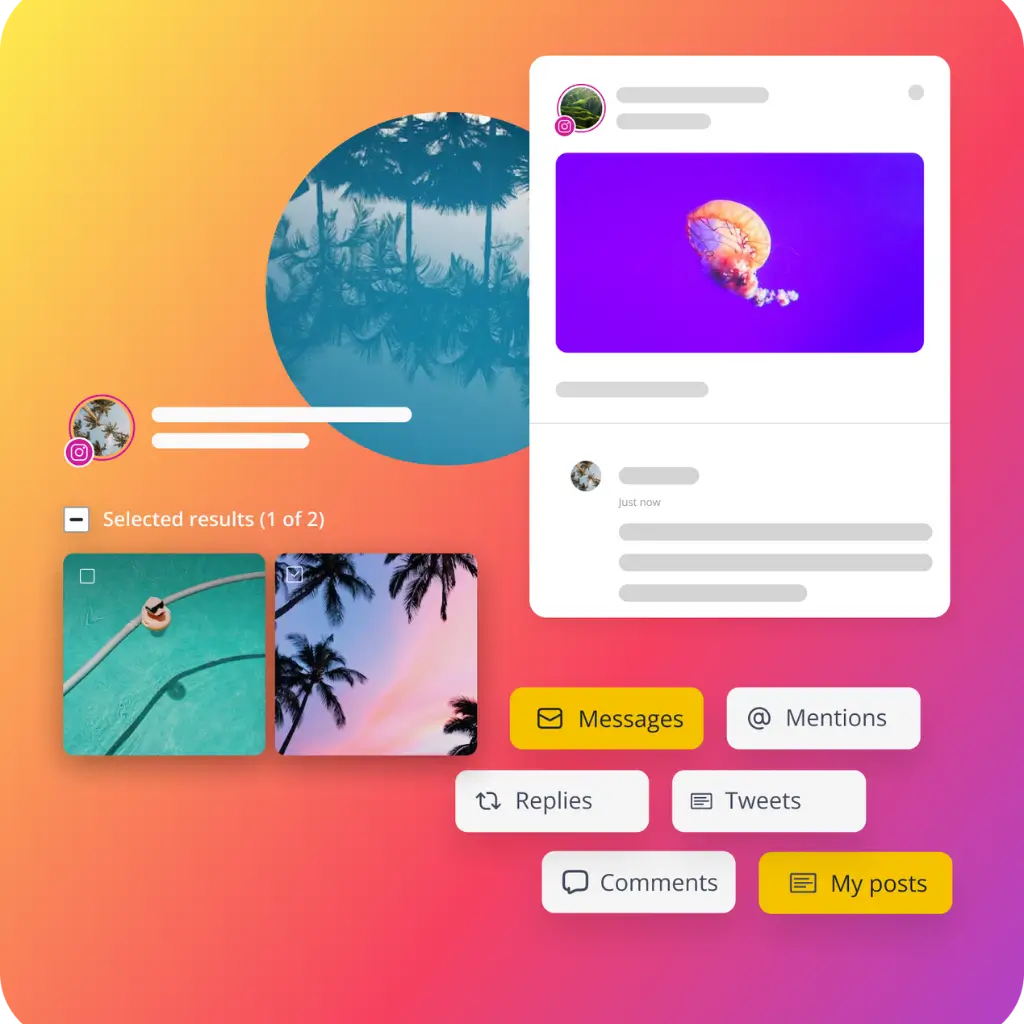 SocialBee Instagram post creator