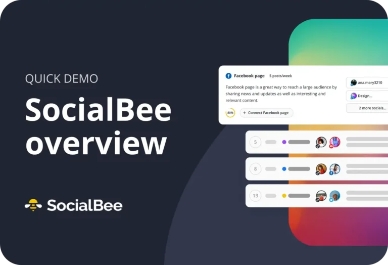 SocialBee short overview video