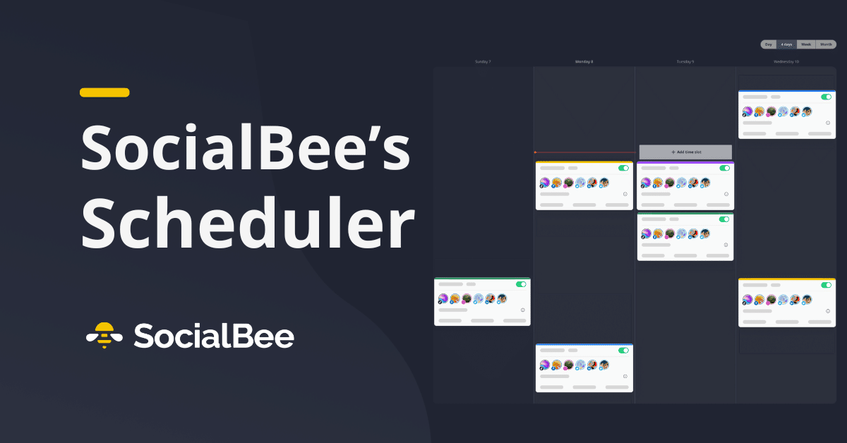 How to use SocialBee's Scheduler