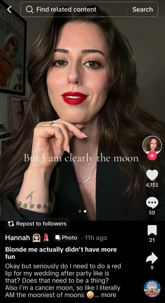 sun and moon TikTok trend
