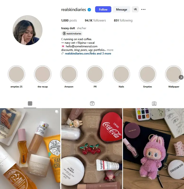 Perfil en redes sociales del creador del CGU