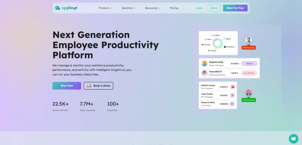 Apploye-new homepage