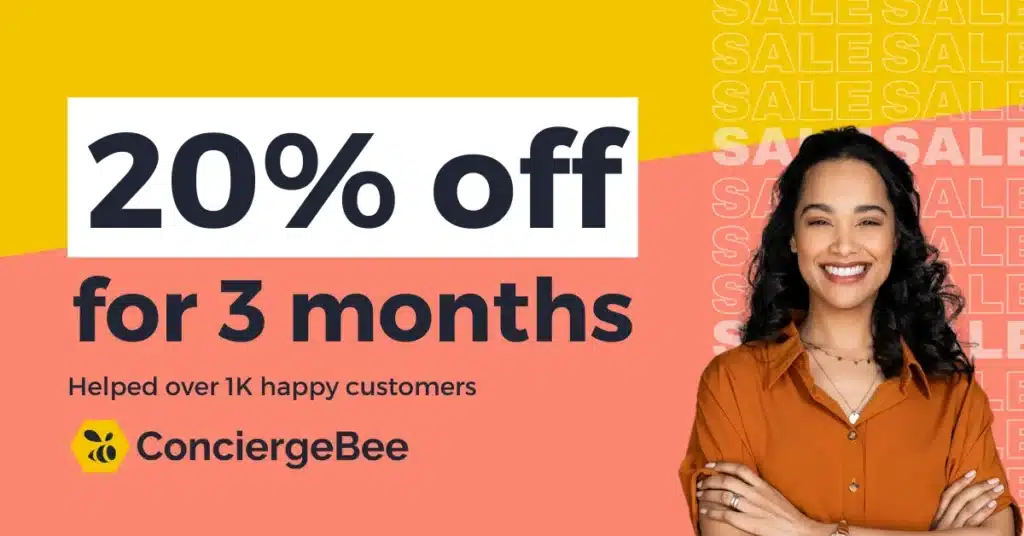 ConciergeBee Black Friday Deal 2025