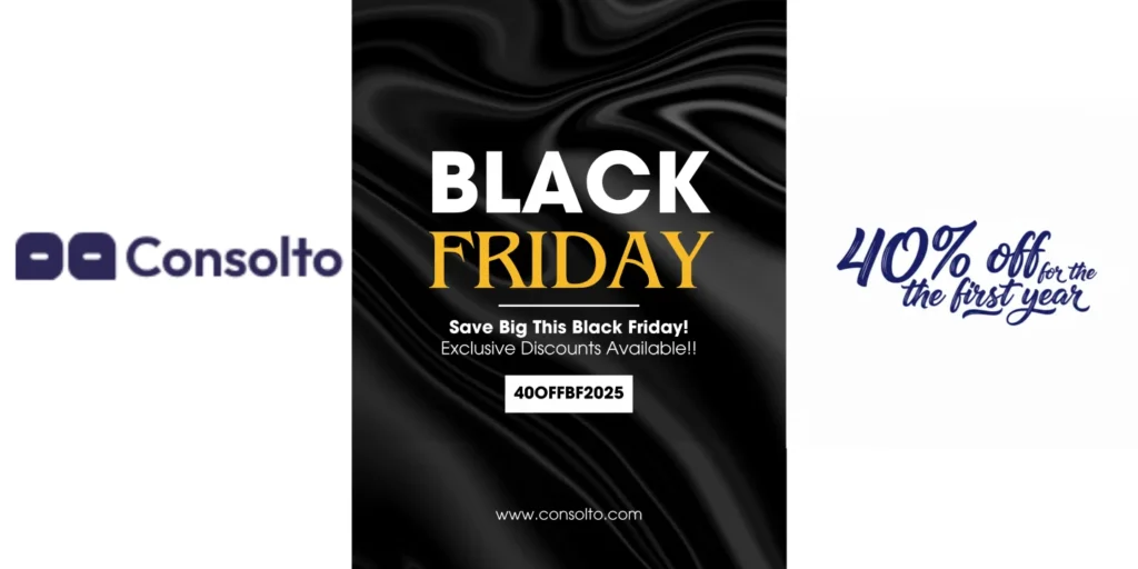 Consolto Black Friday Deal 2025