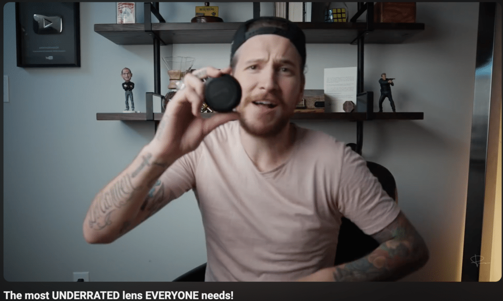 Screenshot of an YT intro